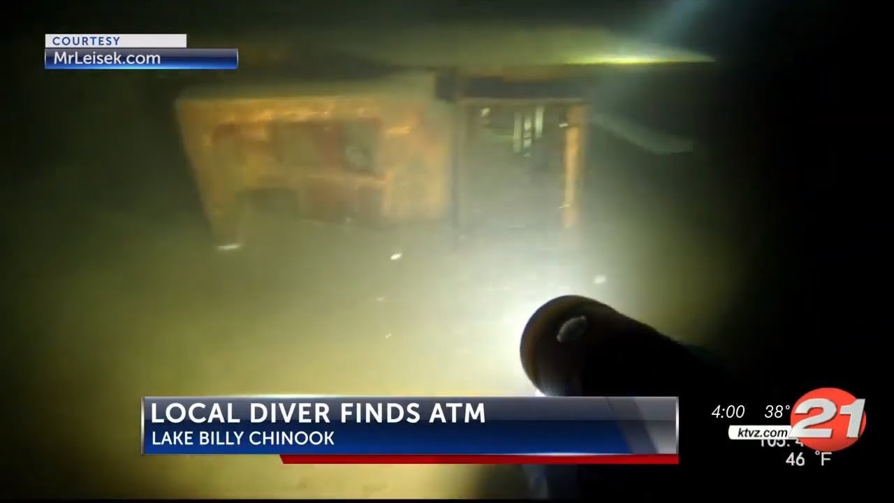 KTVZ NewsChannel 21 - Diver Finds Stolen ATM in Lake Billy Chinook - KTVZ NewsChannel 21 - Diver Finds Stolen ATM in Lake Billy Chinook