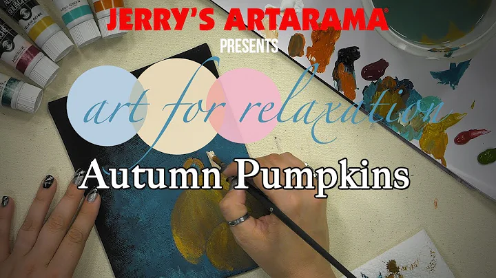 Art For Relaxation - Autumn Pumpkins