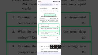 BSOE 143 IGNOU Previous Year Question Paper | Most Important Questions 🔥