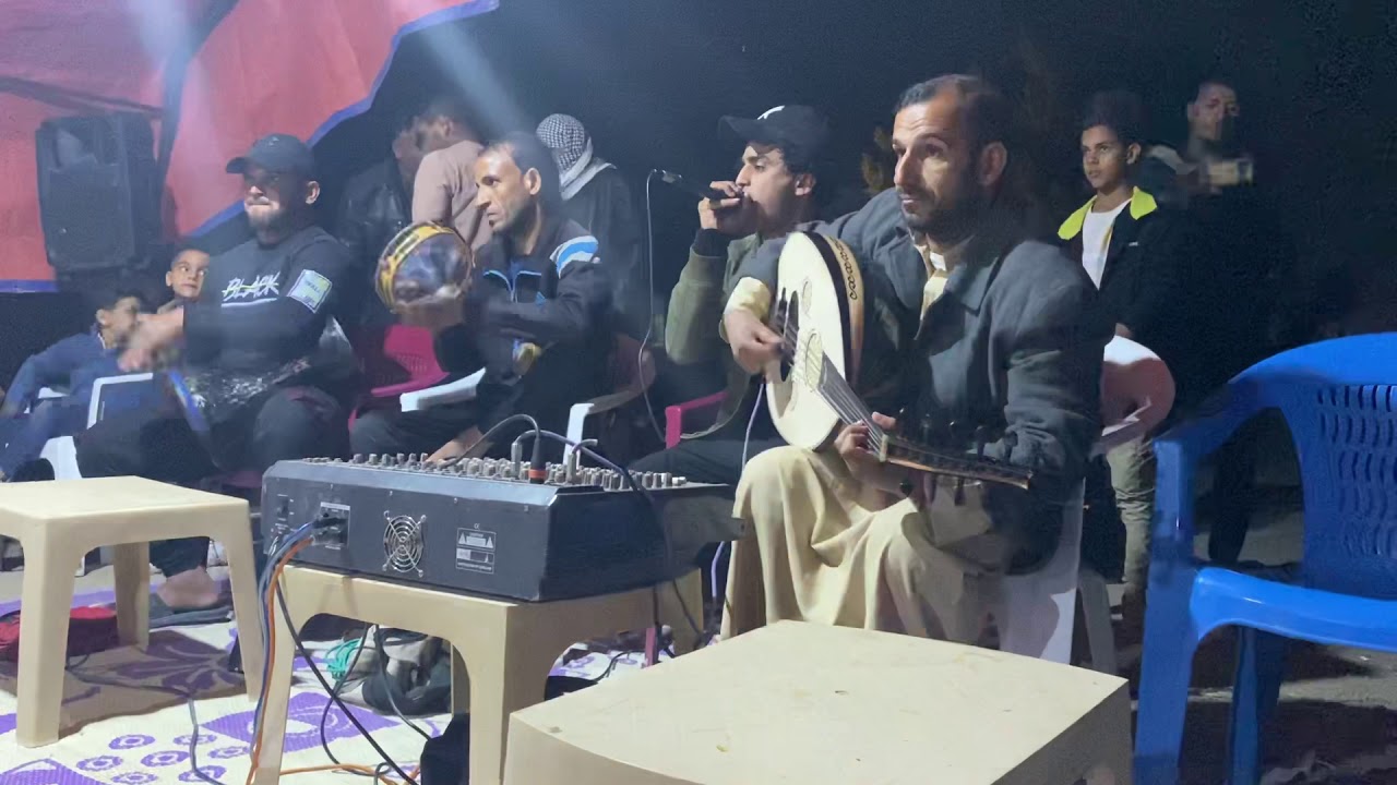 غناء شعبي مع عازف العود حمد غافل