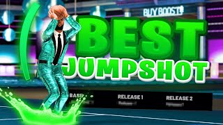 BEST JUMPSHOT for ALL BUILDS/POSITIONS on NBA 2K22! FASTEST GREEN JUMPSHOT + SECRET SHOOTING TIPS