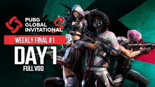 PGI.S | Weekly Final #1 | Day 1