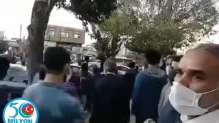 18 Ekim 2020 Güney Azerbaycan : Tebriz Baku Ankara Selam Olsun Turana