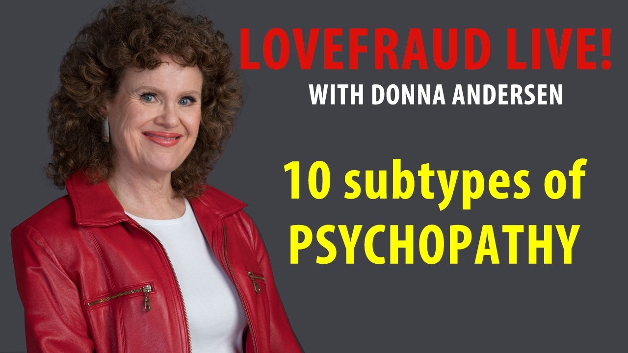 10 subtypes of psychopathy