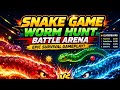 Snake Game Worm Hunt Battle Arena 🔥 Epic Survival Gameplay | High Score Challenge part 3