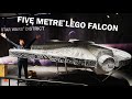 Largest ever star wars millennium falcon from lego  world record
