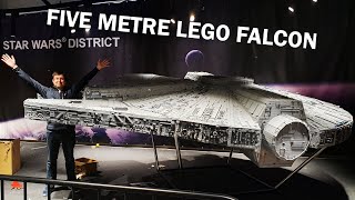 Largest Ever Star Wars Millennium Falcon From Lego - World Record