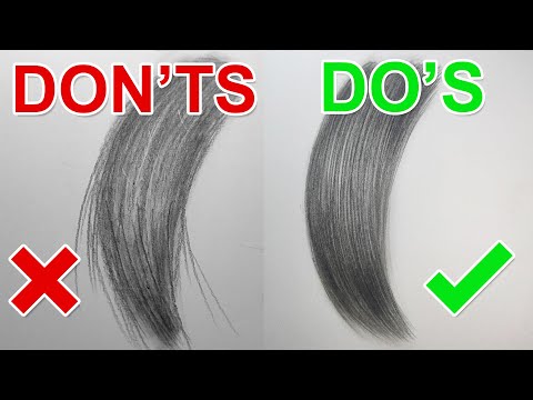 Come disegnare i capelli realistici: errori da evitare e trucchi vincenti