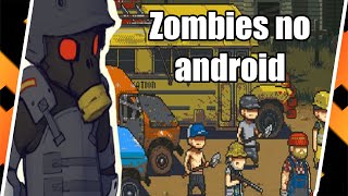 Zombies pixelart em Dead Ahead Zombie Warfare
