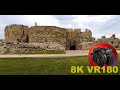 RIO walkng into the Fortress and home of another Poseidon Temple GREECE 8K 4K VR180 3D Travel Videos