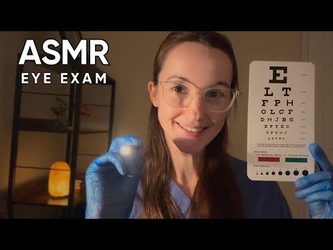 ASMR Eye Exam by Student Optometrist