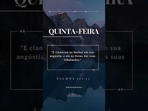 Versículo do dia