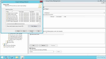 Create and Configure Migration Table