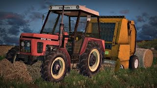 PGR na Czech Valley - FS15 ☆ Prasowanie słomy - Bronczek, MafiaSolec, Arek & MrAdamo15