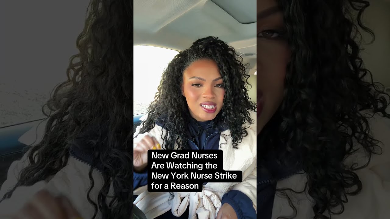 Разъяснение забастовки медсестер в Нью-Йорке для студентов-медсестер и выпускников медицинских уч...
