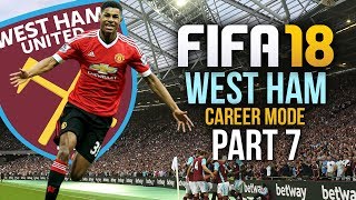 FIFA 18 West Ham Career Mode Gameplay Walkthrough Part 7 - UP AND DOWN