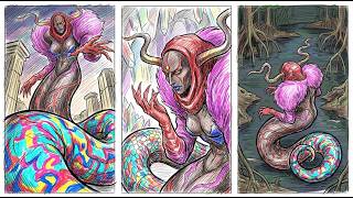 Zirat Banit - The Twisted Lamia Sorceress From Final Fantasy VIII [Design &amp; Lore Essay]