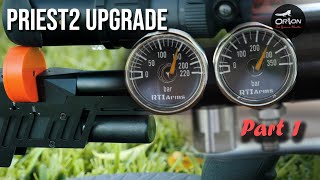 Adding Power Plenum & New Regulator to the Priest2 - Part 1 | Orion the Iguana Hunter