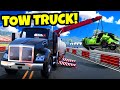 NEW Semi Tow Truck is AMAZING for Picking Up Crashed Cars in BeamNG Drive Mods!