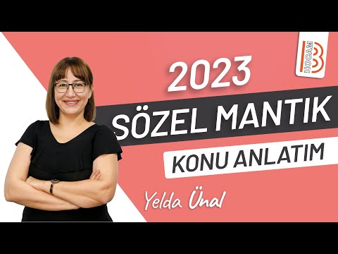 22) 2023 Sözel Mantık - Hikayenin Çözümü 16 - Yelda ÜNAL