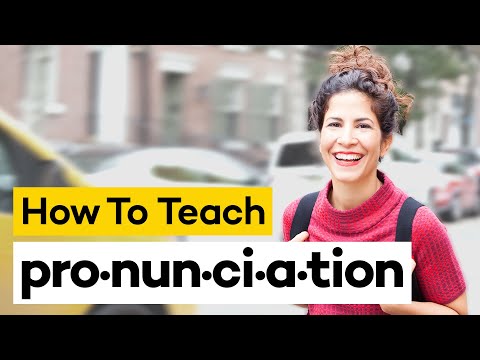 Video: Kan man lära ut uttal?