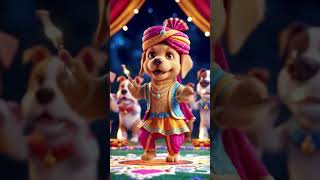 Dog Garba Dance Dagla Shorts