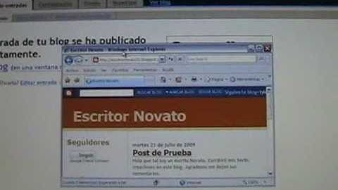 Tutorial 1 pasos para crear un blog