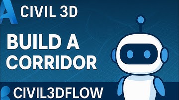 Build a Road Corridor in Civil 3D | Complete Workflow Guided by AI