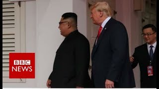 Trump Kim summit: US and North Korean leaders to hold historic talks - BBC News