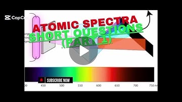 Atomic spectra/short questions /(20.1-20.5)/chapter20/physics 12/part2/physics studio