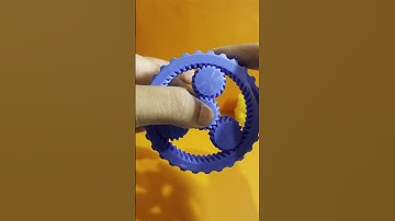 3D Printed Print in Place Planetary Gear Spinner.