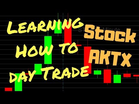 Learning How To Day Trade Stock AKTX 