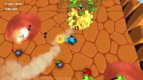 Ruthless Vegetables - Unity Top Down Shooter