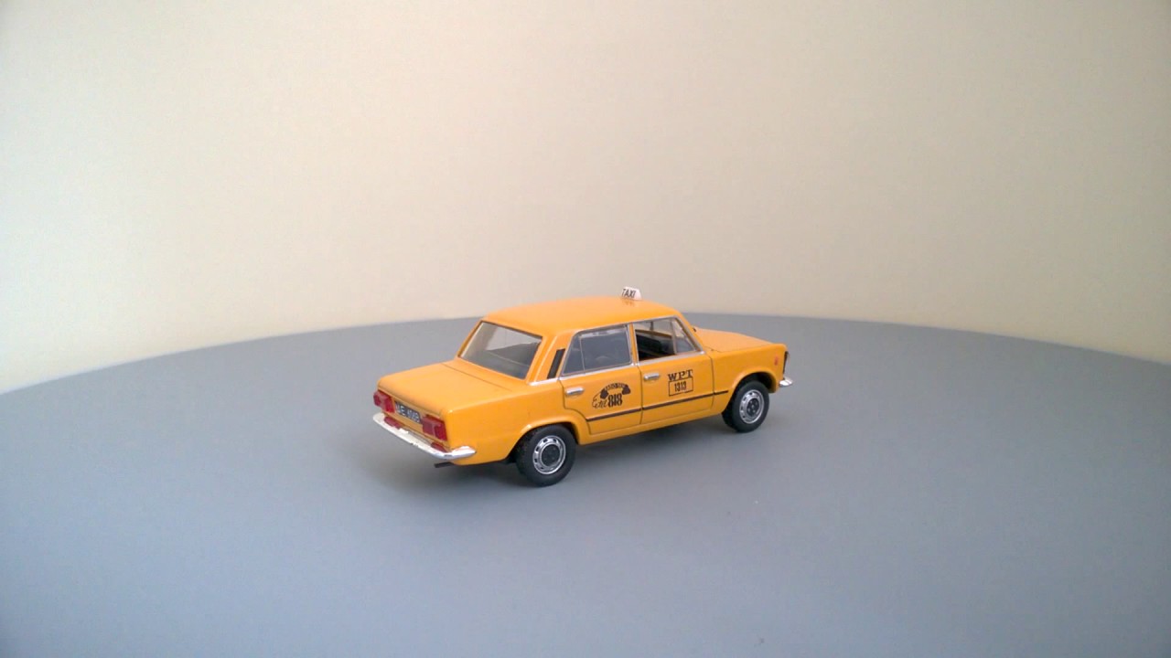 FIAT 125P TAXI WPT 1313 ZMIENNICY COLLECTION MODELS 1/43