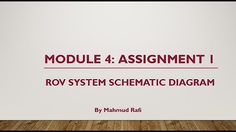 ROV System Schematic Diagram