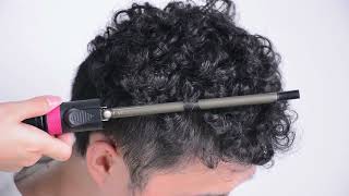 9mm Fer à Boucler Chauffage rapide Fer à Friser Pour Femmes, Hommes et Enfants