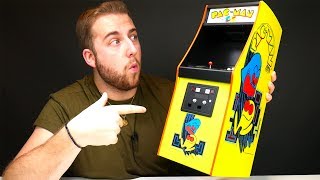 Unboxing The $200 Mini PAC-MAN Arcade Cabinet