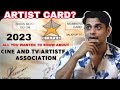 Artist card     2023  artist card  cintaa  shiv sena  ram shankar singh