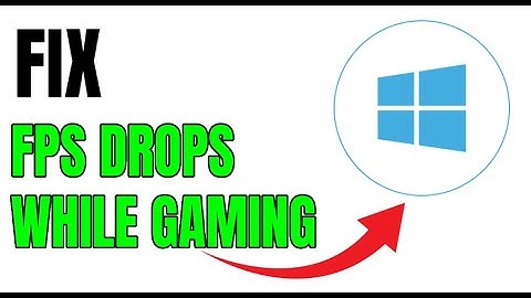 NEW! FIX FPS DROP WHEN GAMING ON WINDOWS!