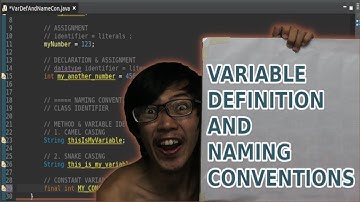 Java Tutorial | Variable Definition and Naming Conventions