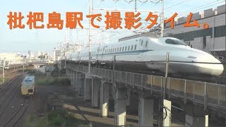 JR東海、東海交通事業「枇杷島駅」自由通路からの列車の撮影。