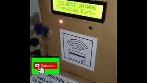 Gerbang tol Arduino.