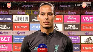 Arsenal 2-1 Liverpool | Post-match Reaction: van Dijk, Klopp ...