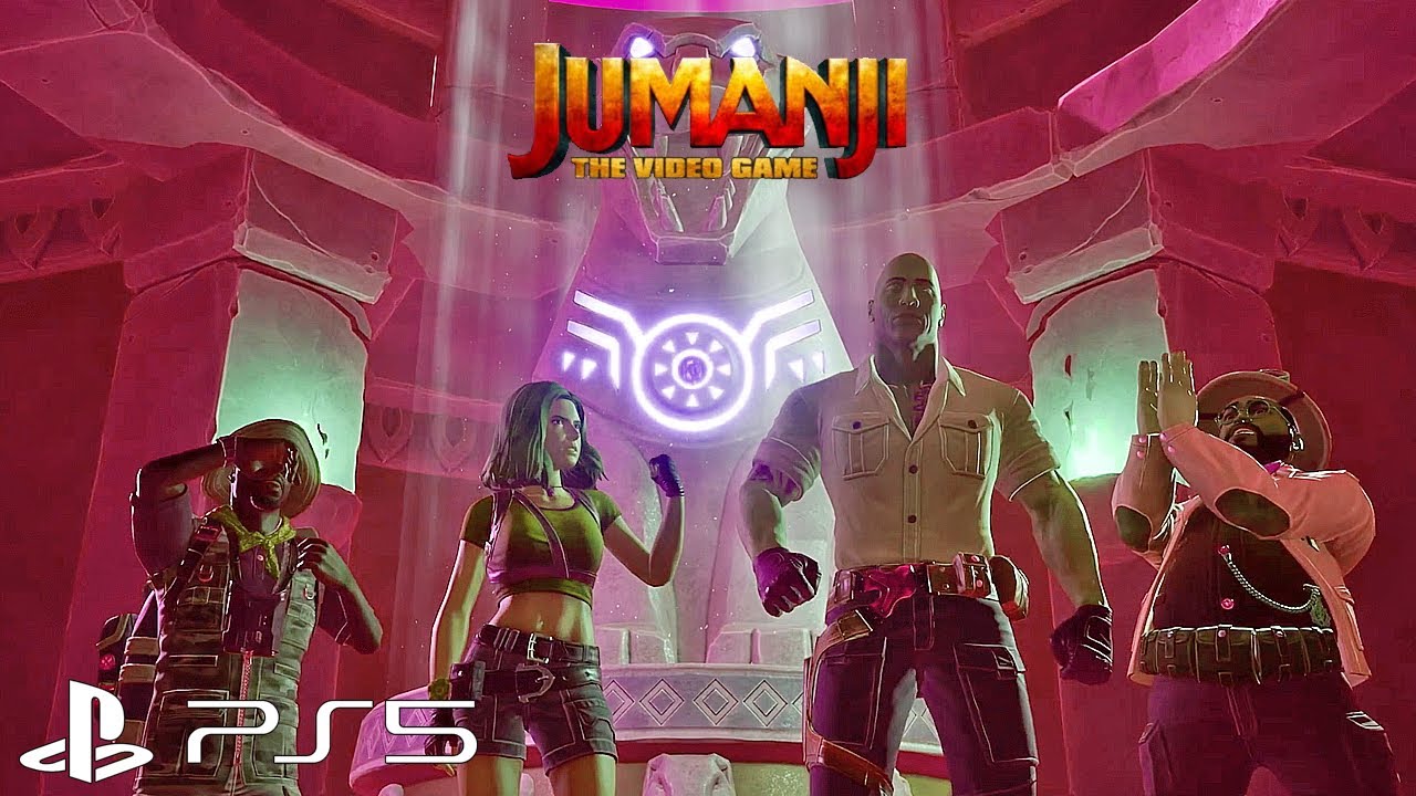 Jumanji The Video Game - 4K HDR PS5 Update Gameplay - YouTube