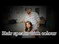 Haircut with colour love hairstyles hair kochifaraj cutegirlshairstyles zouhairbahaoui hindi