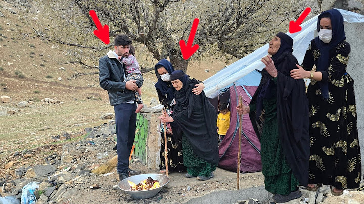 Saving the lost old woman in the storm: Narges and Mehdi's sacrifice in the mountains
