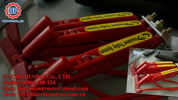 Chổi điện an toàn cho ray điện cầu trục, các loại chổi điện cầu trục 3P/4P 6P