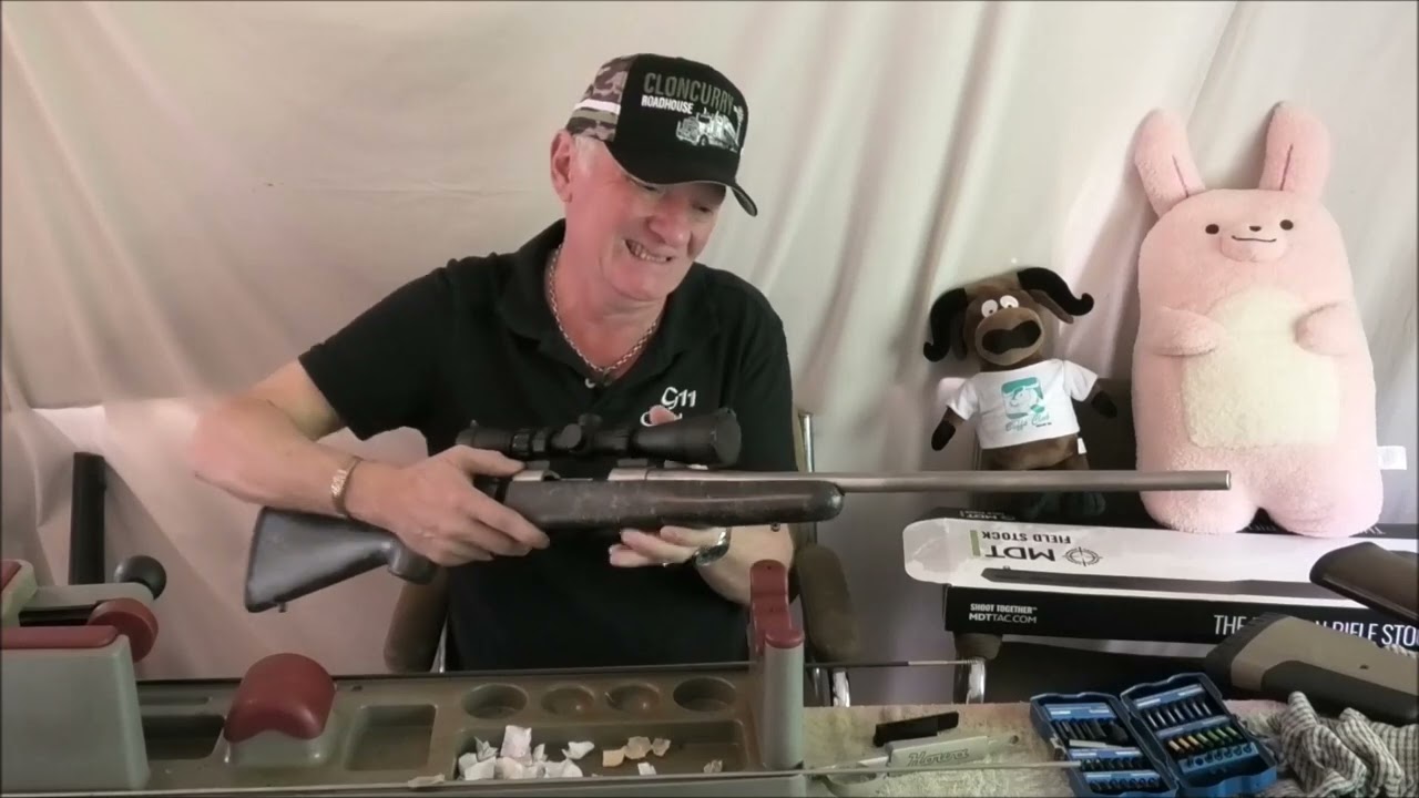 Карбоновое ложе Stocky's для моей Howa Long Action 30 06. Вкуснятина!