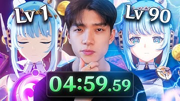 Can You Build a Genshin Character in 5 MINUTES?