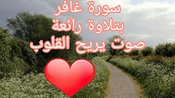 سورة غافر تلاوة رائعة بصوت أحمد عبيد//خشوع لايوصف..